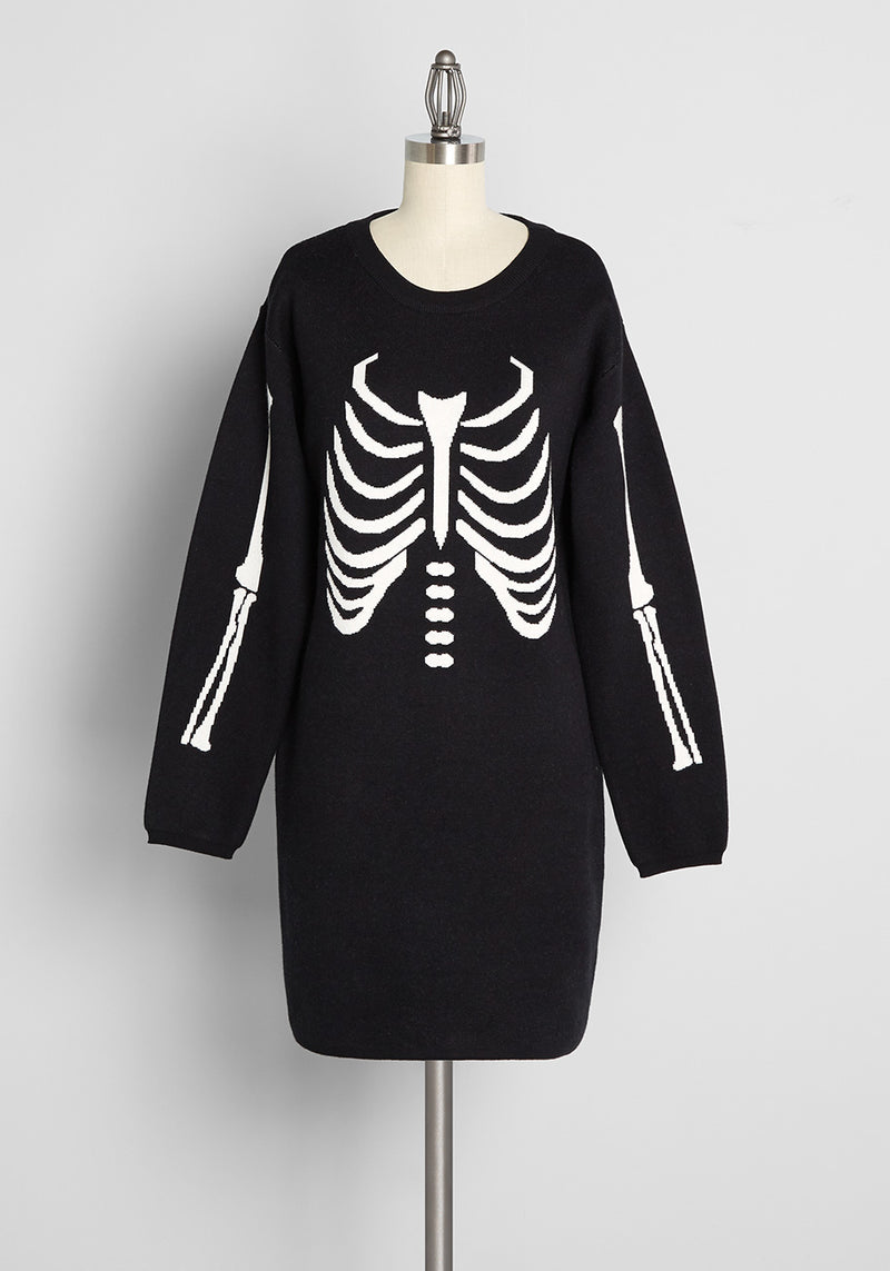 Totally Bone-ified Sweater Dress | ModCloth
